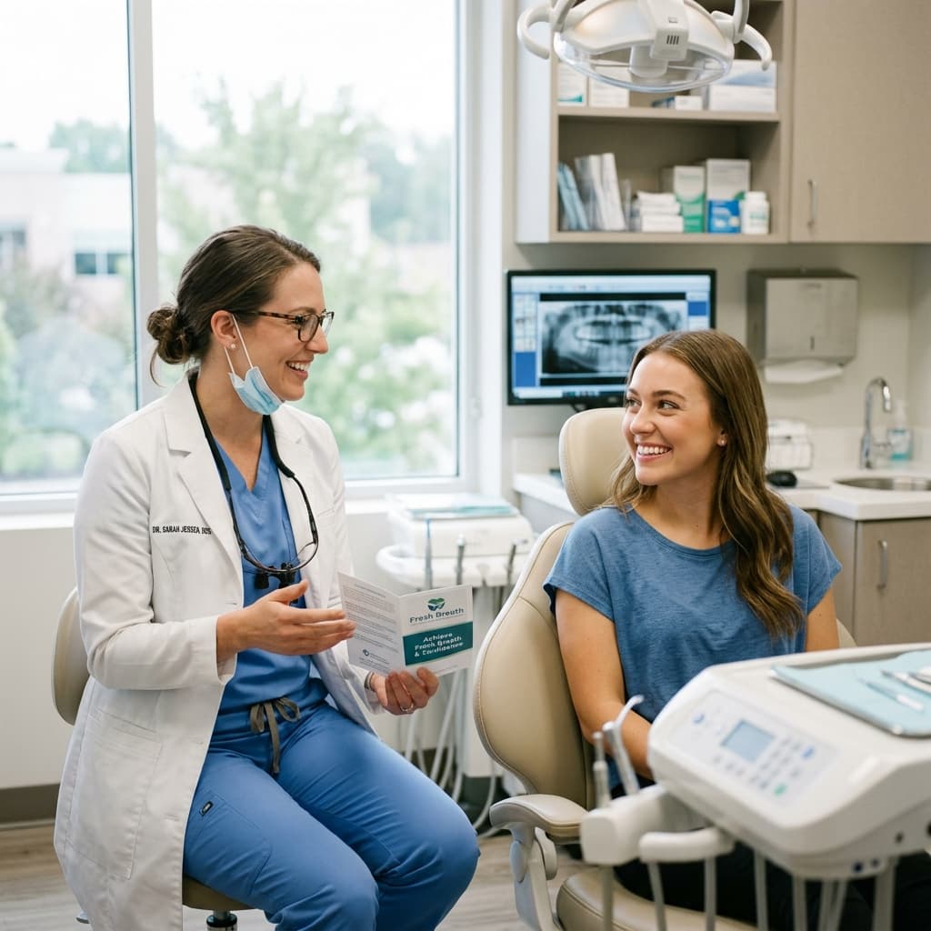 Halitosis treatment at Marvel Dental Fort Wayne & Huntington, IN